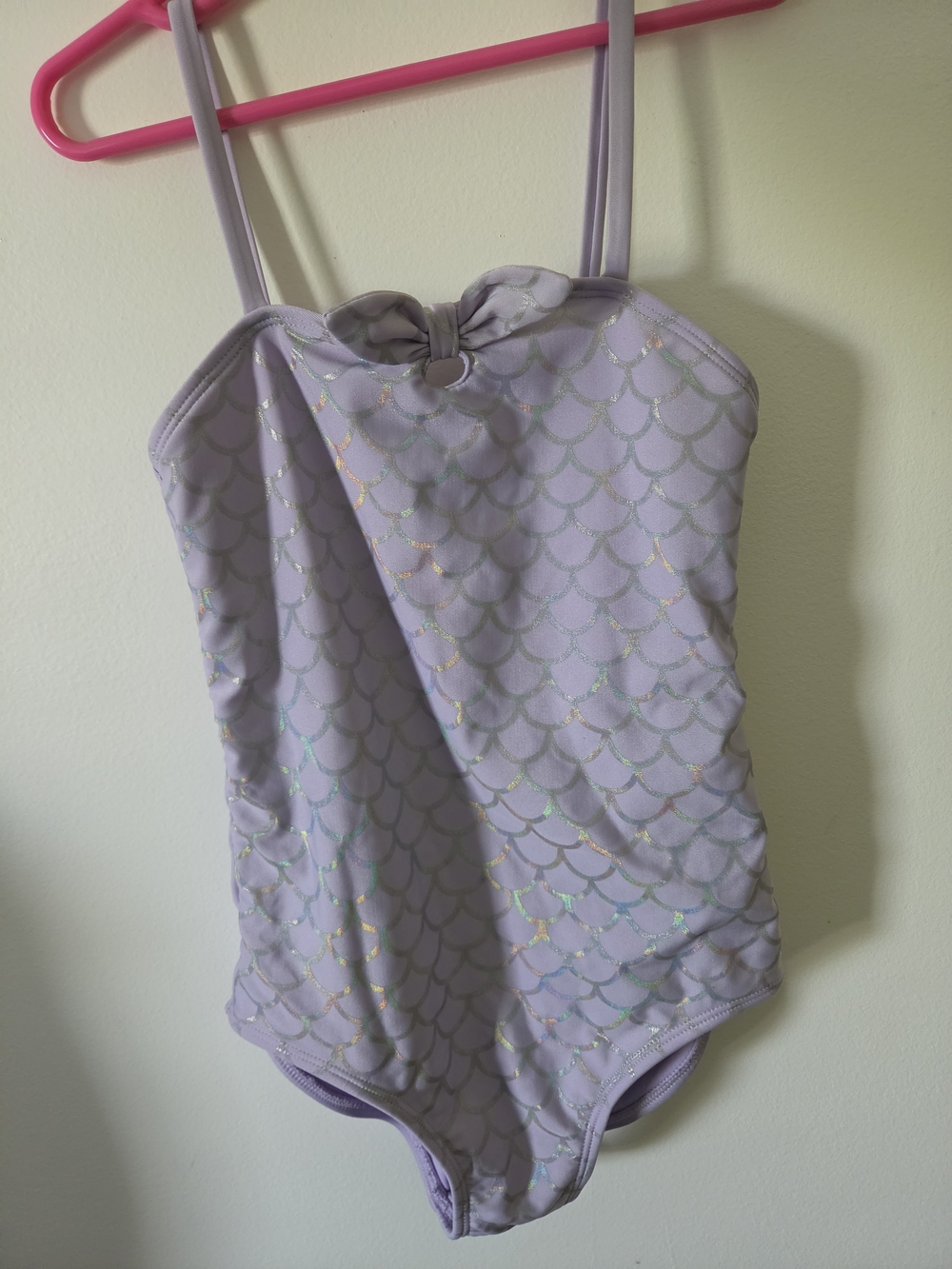 Cat & Jack Lilac Girls' Swim Top - Light Purple